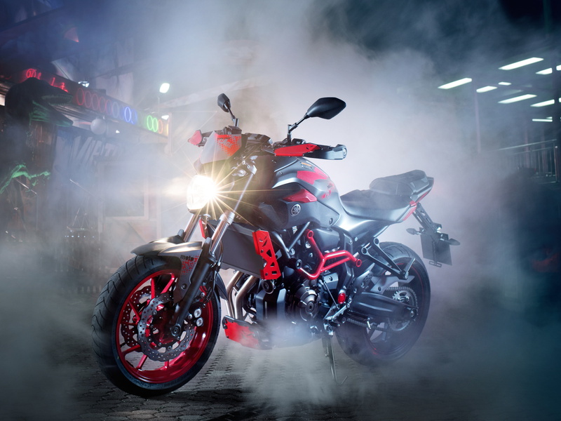 4K, 2017, Yamaha MT-07, 4K