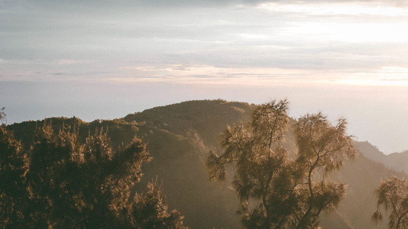 landscape, mountain Range, tranquil Scene, mist, tranquility, land, sky, mountain, autumn, no People, forest, cloud - Sky, 2K, nature, valley, rural Scene