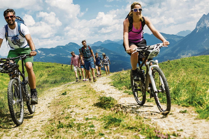 moutain, campo, paseo, 1080P, bike