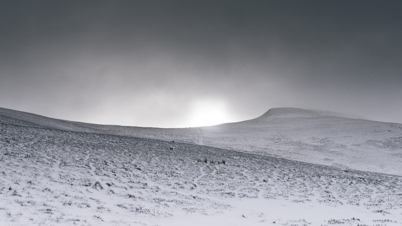remote, mountain, extreme weather, moutains, tranquility, brecon, landscape, 5K, sky, ski, scenics - nature, climate, cold temperature, non-urban scene
