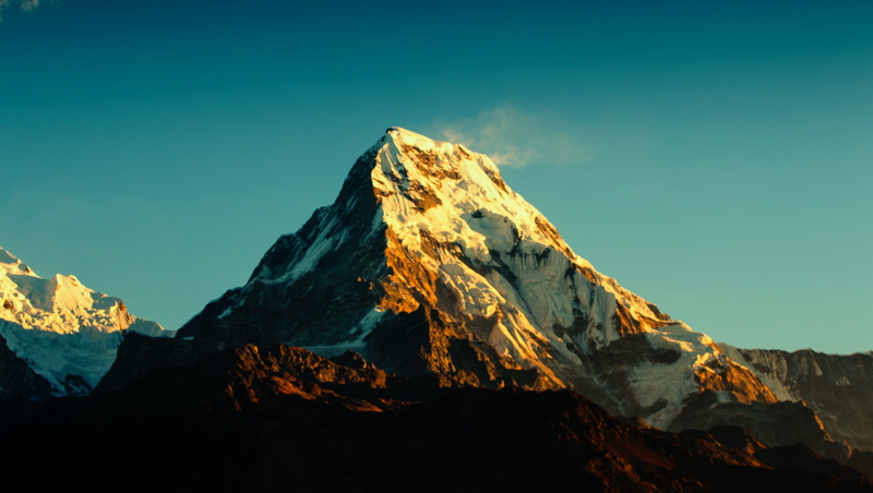5K, blue, mountain peak, travel, snowcapped mountain, geology, solid, outdoors, beauty in nature, rock formation, tranquil scene, mountain range, annapurna