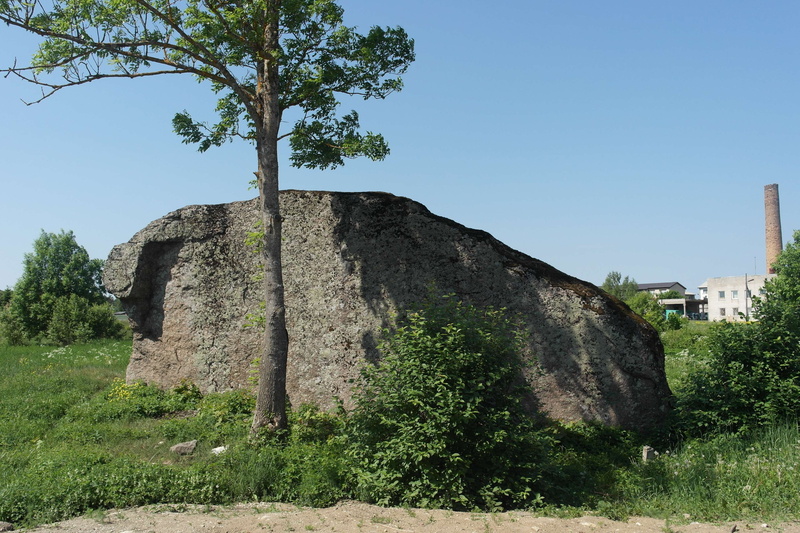 growth, tree, day, glacial erratic, boulder, building exterior, sunlight, nature, green color, history, plant, built structure, building, arukla, sky, land