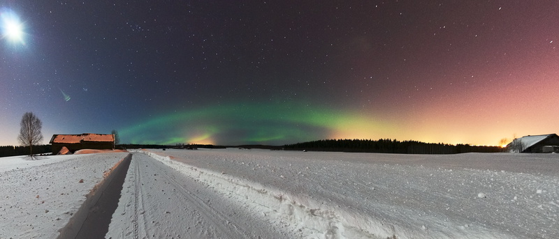 galaxy, 16mm, winter, milky Way, aurora borealis, star - Space, aurora  borealis, sky, raw therapee, aurora, 4K, panoraama, astronomy, Tokina, nature