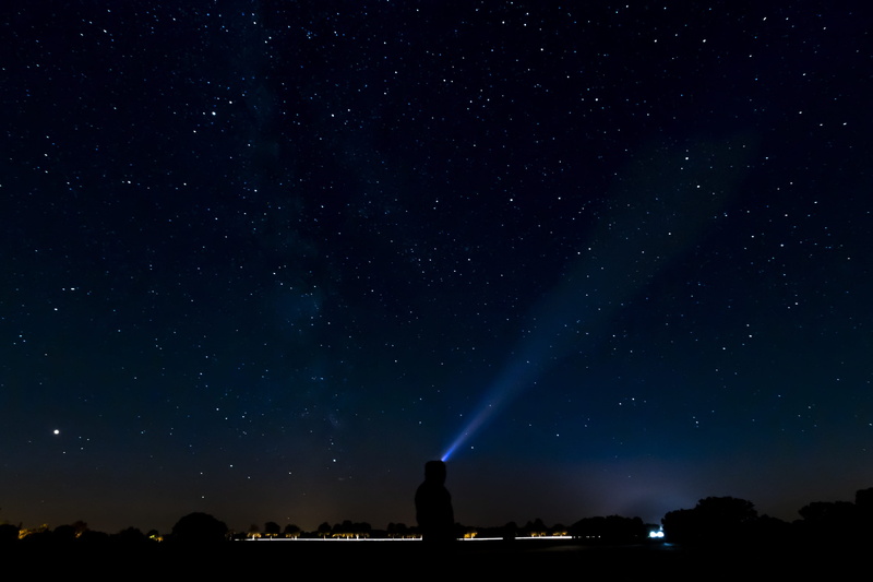 south heath, different photographed, hermann burg, hiking adventure, galaxy, scenics - nature, infinity, nature, hiking, astronomy, beauty in nature, summer