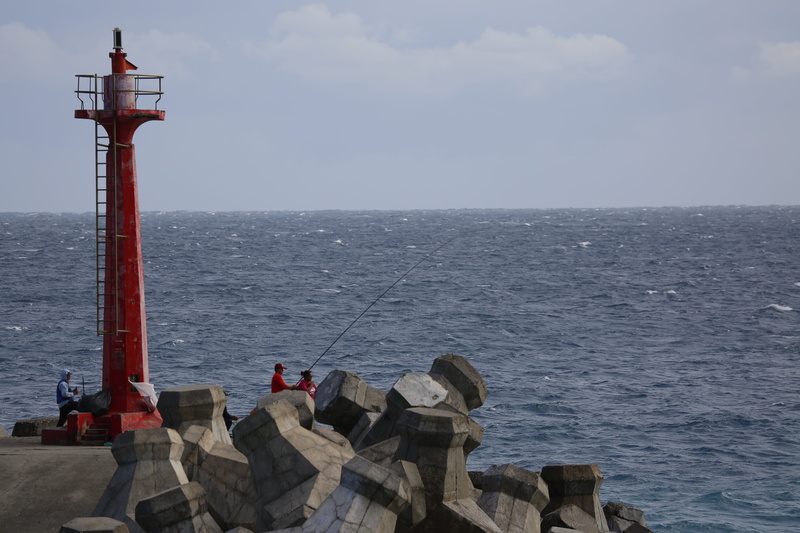 security, coast, rock, shore, navigation, scenics - nature, built structure, milestone, outdoors, nature, landscape, lighthouse, searchlight, fishing boats