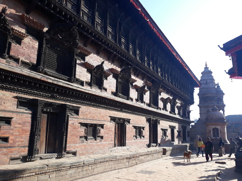 nature, 2K, walking, square, architecture, pawankawan, day, bhaktapur, men, outdoors, durbar, visitnepal2020, built structure, group of people, located