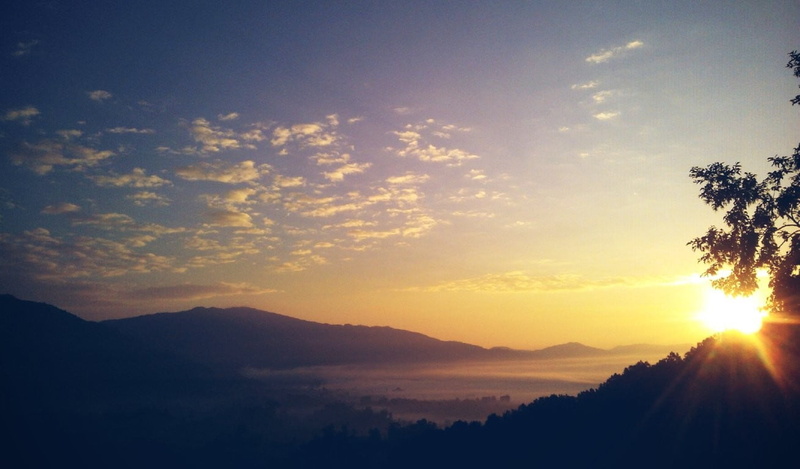sun, tranquility, 720P, bright, Nepal, landscape, idyllic, sunbeam, sunset, sunlight, scenics - nature, no people, beauty in nature, tranquil scene, sky