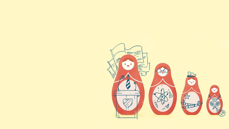 Matryoshka dolls, 1080P, USSR, minimalism
