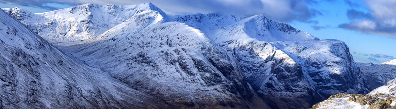 Scene, Vacation, Scenery, united kingdom, winter, lostvalley, rock, lost, blue, Scotland, Bidean nam Bian, covered, ice, Beautiful, Wilderness, pine tree