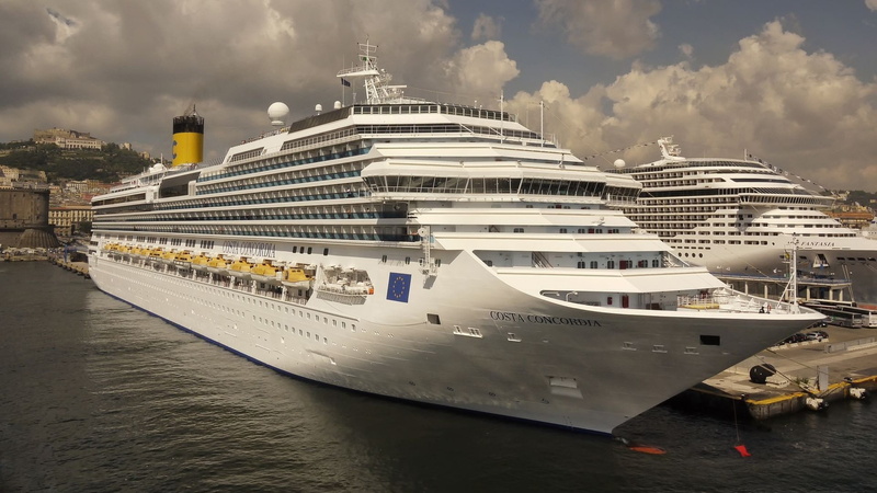 concordia, art, cruise ship, hd, costa, nature, ocean, oceans, ship, costa concordia, cruise, 1080P, sea