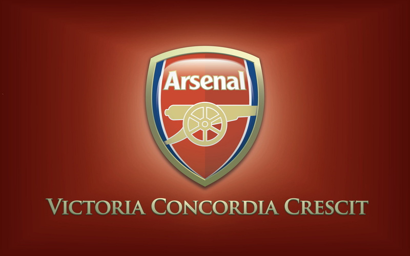 slogan, emblem, The Gunners, logo, Victoria Concordia Crescit, Football Club, The victory comes from harmony, 1080P, Arsenal, the inscription