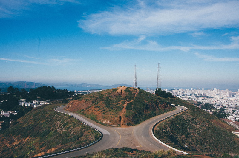 land, technology, nature, sky, san francisco, environment, road, no people, 4K, outdoors, scenics - nature, landscape, water, architecture, built structure