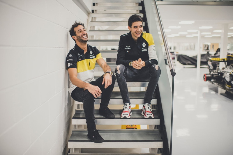 Esteban Ocon, 720P, Renault, Renault F1 Team, Daniel Ricciardo