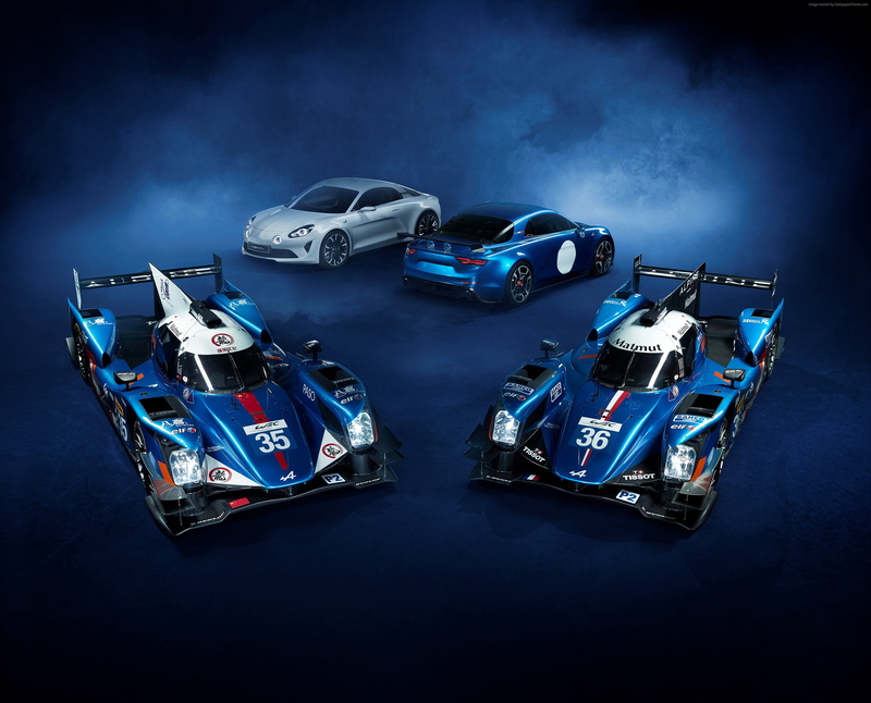 Renault Alpine A460, LMP2, 2K, sport cars, Le Mans