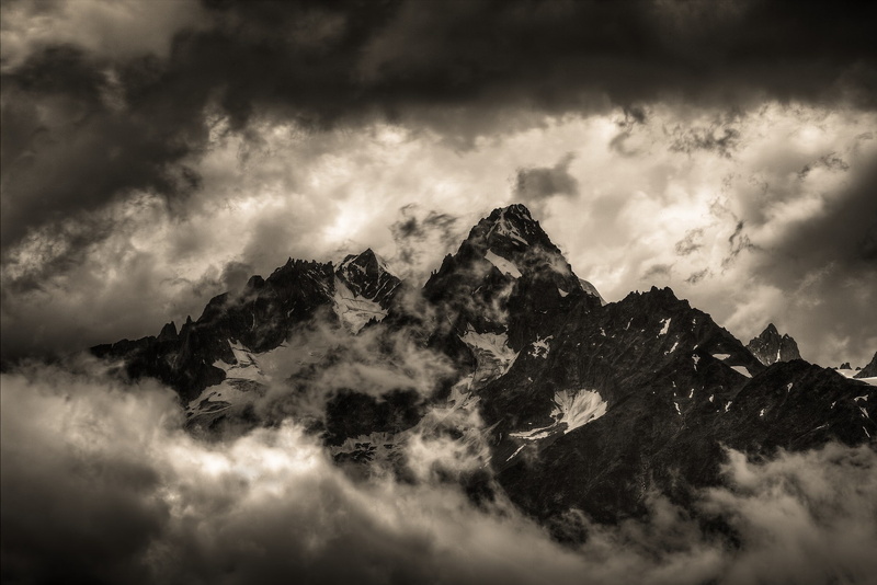 clouds, Mount Everest, landscape, mist, nature, 1080P