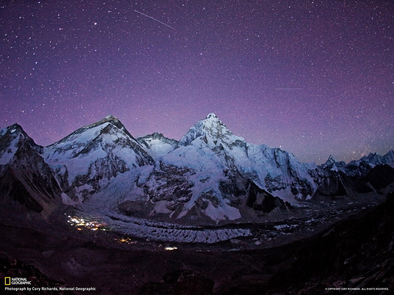 environment, astronomy, photo, landscape, snowcapped mountain, mountain, tranquil scene, nation, tv, mountain range, milky way, nature, show