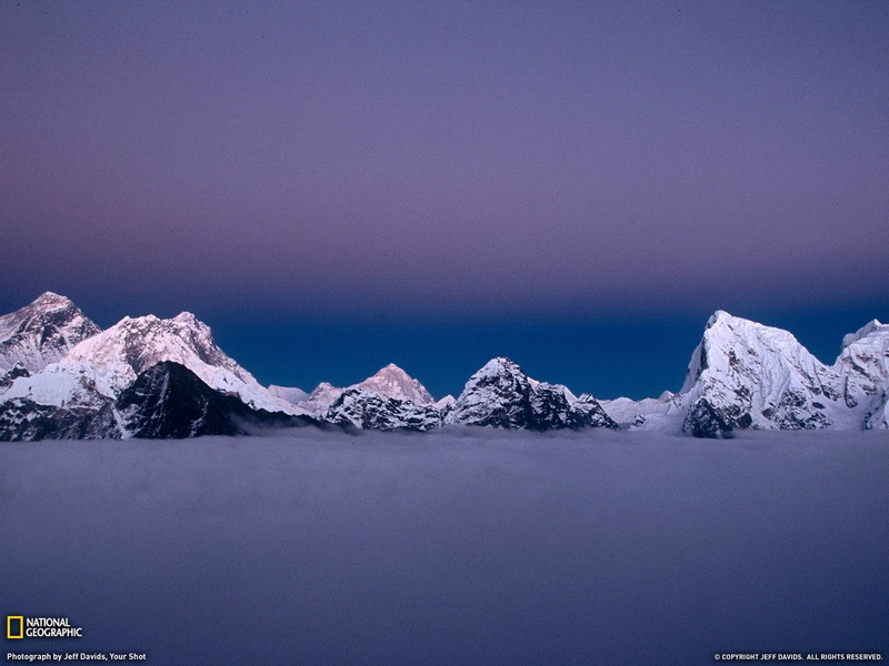 tranquility, snow, tranquil scene, mountain range, water, landscape, cold temperature, no people, winter, wallpape, beauty in nature, dusk, mountains, national