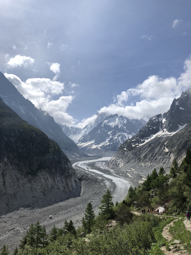 tranquil scene, nature, mountain, snow, non-urban scene, 4K, plant, day, glacier, scenics - nature, alps, landscape, beauty in nature, sky, mountain range