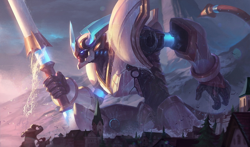 artwork, titan robot, league of legends, Games, lancer stratus, 1080P, wukong