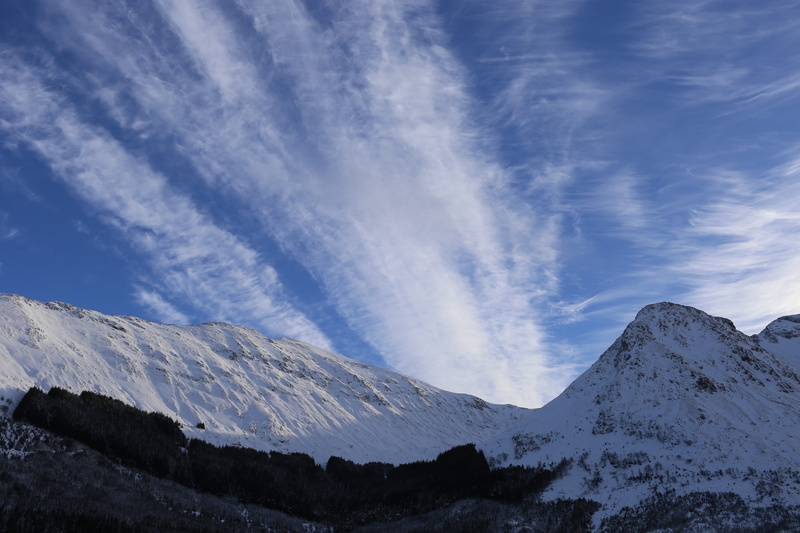 tranquil scene, beauty in nature, scenics - nature, outdoors, snow, landscape, non-urban scene, mountain, cloudy, mountain range, clouds, cloud - sky, capped