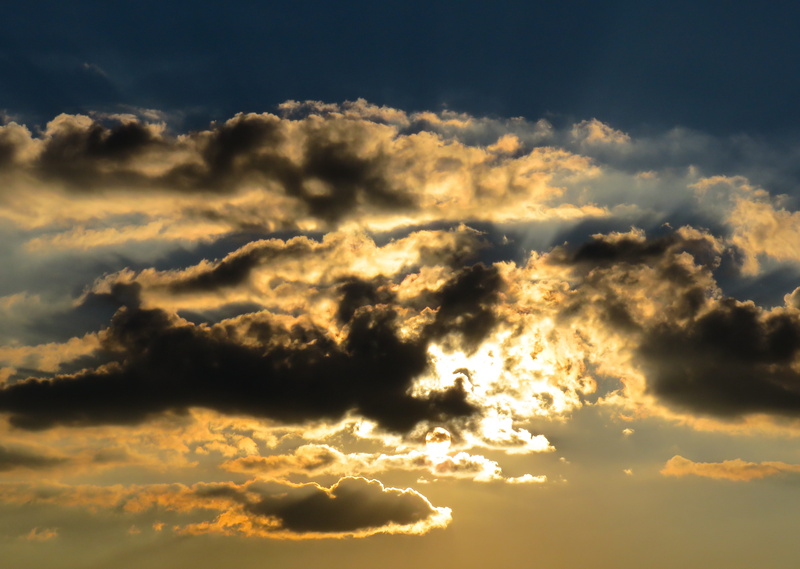 cloudscape, weather, outdoors, cloud - sky, nature, scenics - nature, sunlight, hour, no people, stratus clouds, sky, angle, sunbeam, golden, clouds, backgrounds
