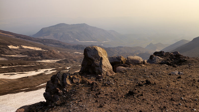 beauty in nature, rock - object, arid climate, tranquility, environment, travel destinations, non-urban scene, remote, tranquil scene, volcanic crater