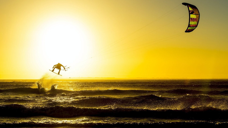 sports, 720P, kitesurfing