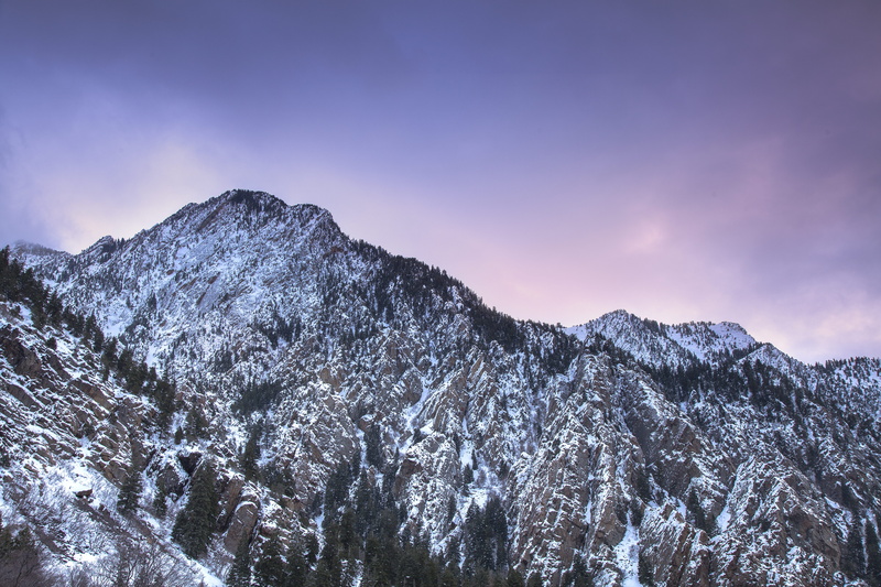 no people, idyllic, mountain, nature, salt lake city, snow, sky, united states, 5K, formation, mountains, mountain range, utah, forest, wasatch, wasatch range