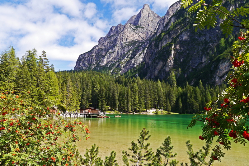 lake, tranquility, green, landscape, water, forest, scenics - nature, beauty in nature, formation, land, idyllic, growth, photo, tree, sky, trees, mountains
