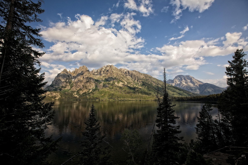 Jenny Lake, lake, Wyoming, Teton National Park, 1080P, mountains