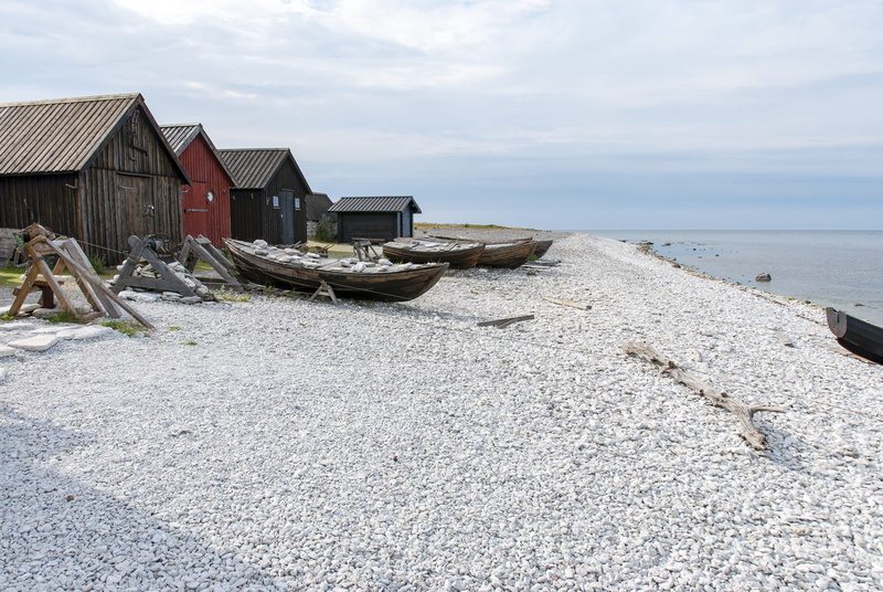 house, beach, no people, architecture, fisherman, horizon over water, sweden, scenics - nature, sea, gotland, outdoors, cloud - sky, coast, building exterior
