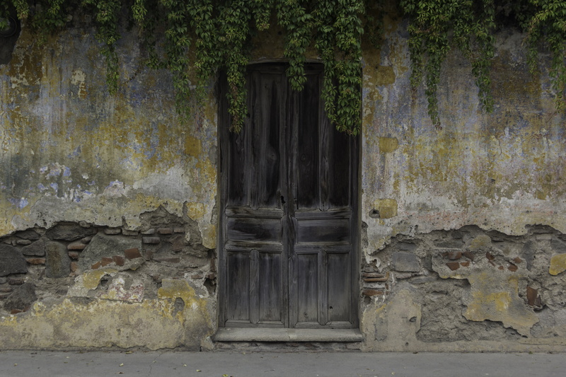 central america, input, old house, ancient civilization, architecture, guatemala, old building, stone, run-down, old door, construction, day, rustic, brick