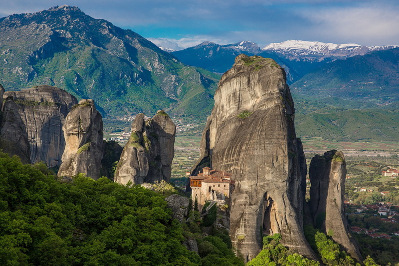 landscape, Meteora, Greece, 1080P