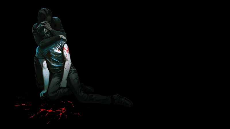 standing, art and craft, This War of Mine, domestic room, people, dark, spooky, war, human representation, women, 1080P, apocalyptic, studio shot, black background