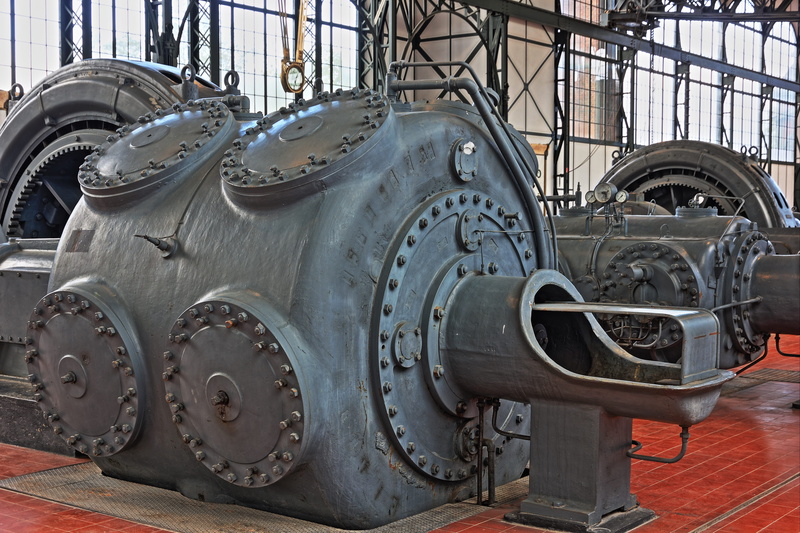 hall, zeche, hdr, close-up, machinery, engine, museum, Germany, jet engine, zollern, wheel, no people, transportation, train, land vehicle, pump, tire