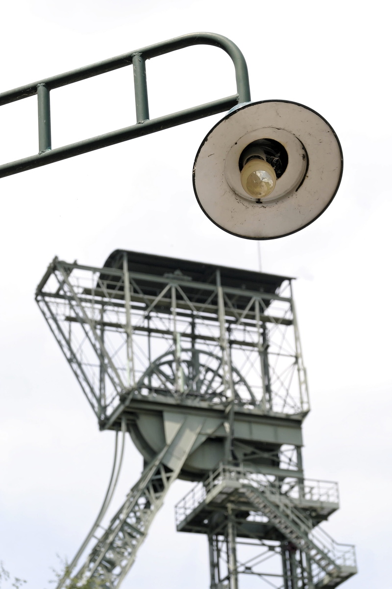 outdoors, sky, Mining, geometric shape, historically, no people, carbon, technology, architecture, ruhr area, industry, lighting equipment, day, nature