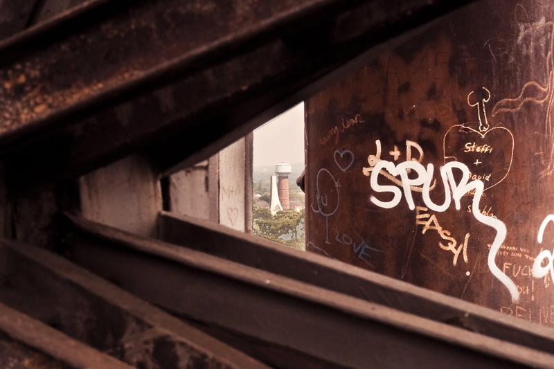pipes, water tower, lapsed, wide, distant view, overview, view, blast furnace, foresight, transient, north landscape park, duisburg, broken, decay, 4K