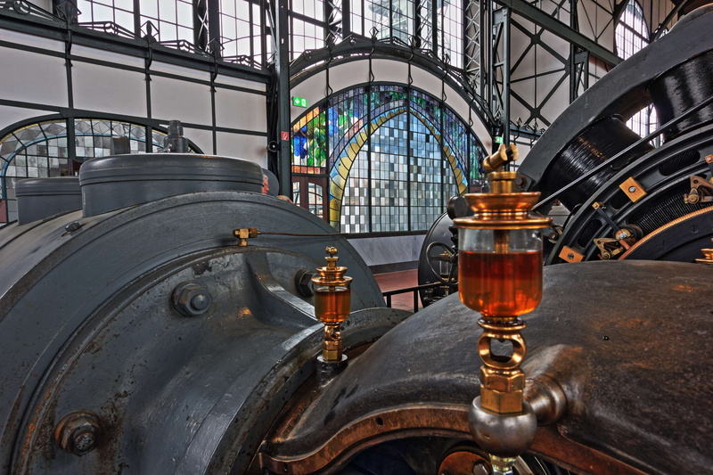 transportation, zeche, oil, machinery, pump, hall, architecture, drive, no people, mode of transportation, coal, metal, zollern, engine, factory, travel
