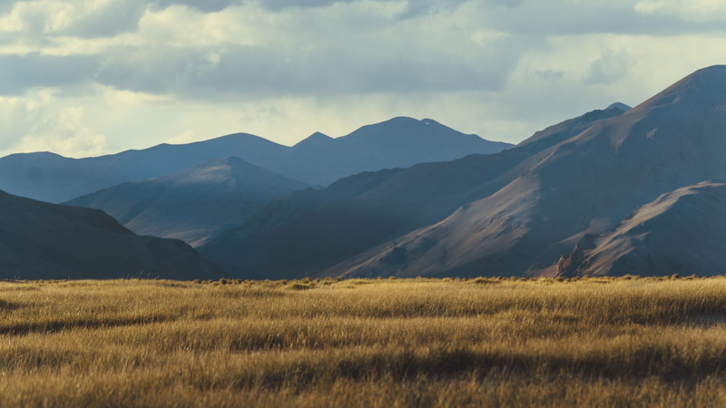 idyllic, 5K, no people, environment, cloud - sky, land, tranquility, tranquil scene, farm, nature, field, himalayas, remote, grass, non-urban scene, beauty in nature