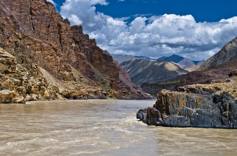 india, river, landscape, scenics - nature, no people, idyllic, eroded, sky, tranquil scene, travel, nature, day, rocky coastline, rock formation, solid