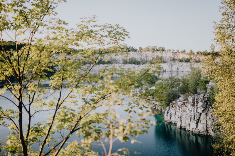 tranquility, waterscape, sky, outdoors, flower, travel destinations, scenics - nature, lake, flowering plant, 5K, cracow, krakow, quarry, Europe, rocks