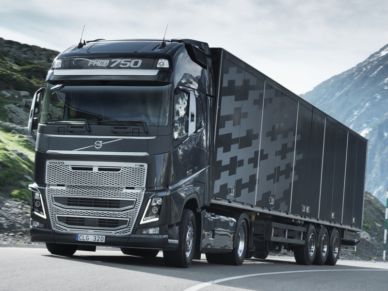 750, semi, 1080P, tractor, 4x2, volvo, fh16, 2012