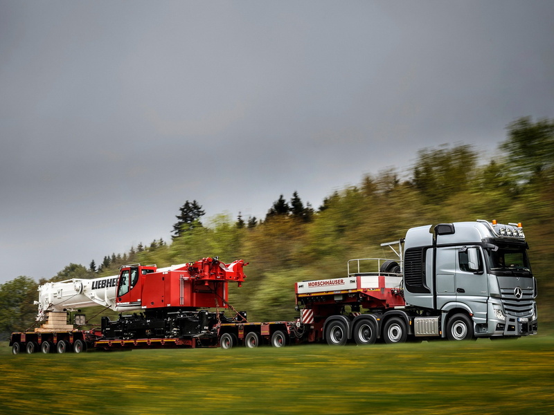 2014, 4163, mp4, actros, semi, 1080P, slt, mercedes, tractor, benz