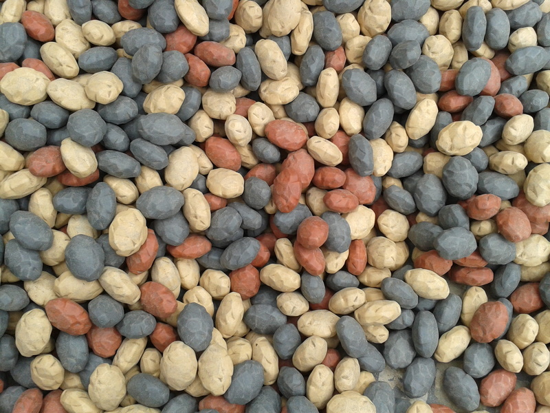 background, solid, high angle view, still life, Colorful, food and drink, textured, day, rock, pebbles, Plump, no people, nature, large group of objects