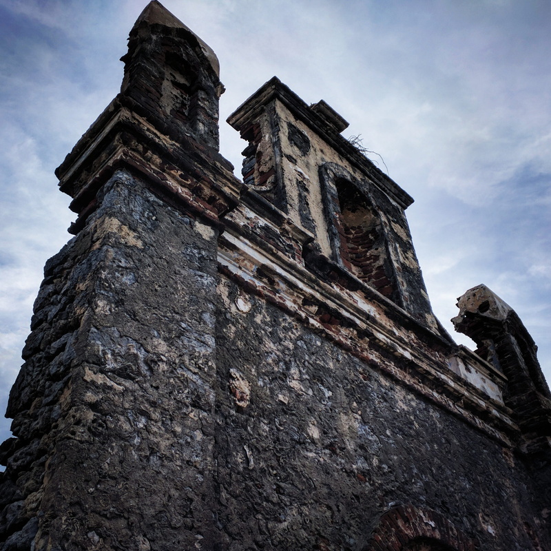 solid, building, history, day, tower, cloud - sky, the past, no people, ancient civilization, tamilnadu, 2K, old, church, built structure, belief, dhanush kodi