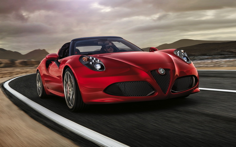 AU-spec, 960, 2K, 2014, Alfa Romeo, coupe, red, c, alfa, romeo, 4C