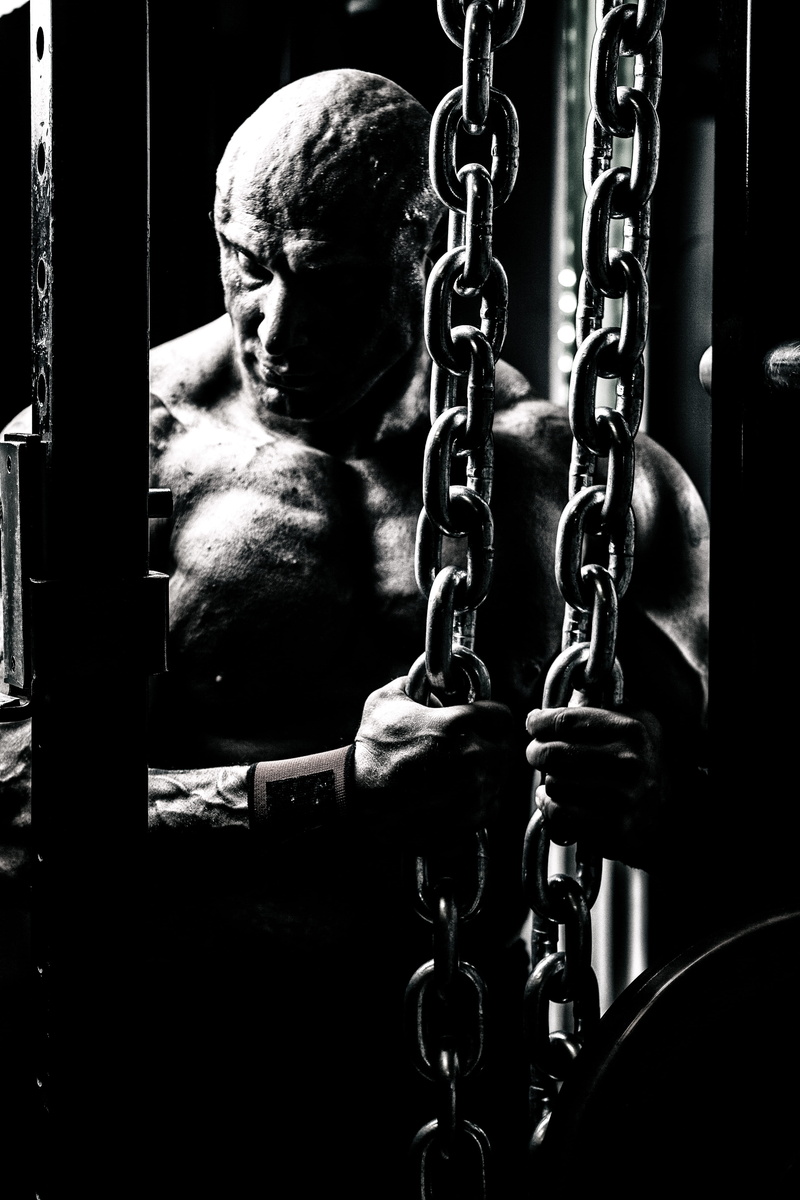 selective focus, croatia, portrait, body, link, looking, strongworkout, 5K, metal, focus on foreground, architecture, males, bodybuilder, knin, one person