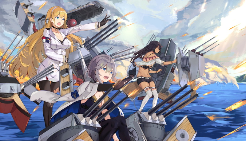 1080P, South Dakota (Azur Lane), Anime, Azur Lane