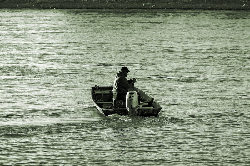 outdoor, boat fishing missouri river, skiff, gavins point dam tailwaters, person, male, nature, day, female, leisure, lifestyles, south dakota, men, water