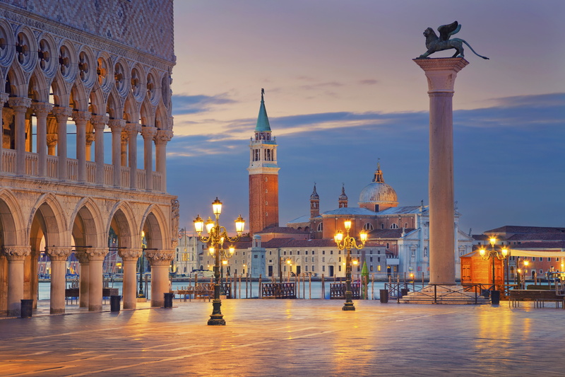 view, Europe, panorama, Sun Marco Square, city, Venice, the city, travel, 5K, Italy, Piazza San Marco, cityscape